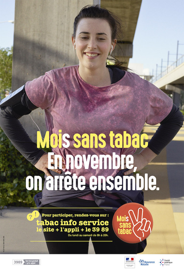 Santé publique France : Novembre le mois sans tabac - #TBTC