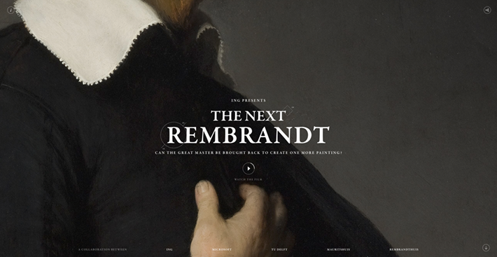 ING Bank The Next Rembrandt