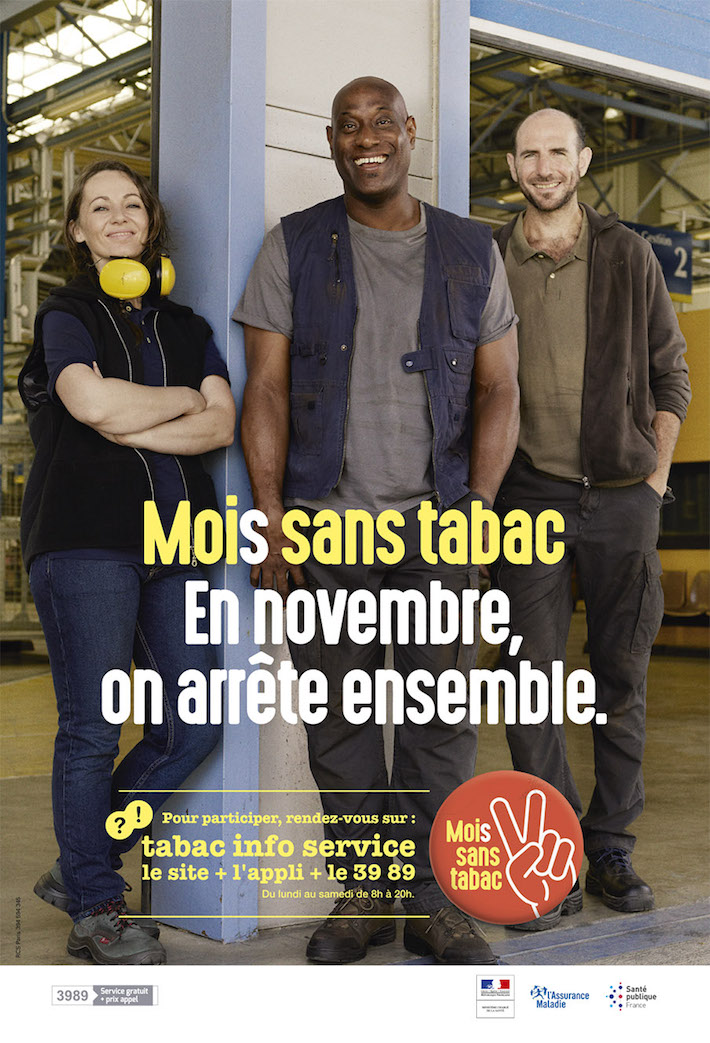 Santé publique France : Novembre le mois sans tabac - #TBTC